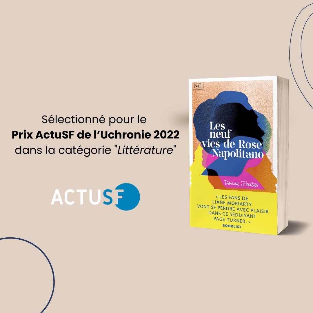 #PrixLittéraire Joie d'apprendre que "Les neuf vies de Rose Napolitano de Donna Freitas a été sélectionné pour le Prix ActuSF de l'Uchronie 2022 dans la catégorie "Littérature" ! 👏

actusf.com/detail-d-un-ar…