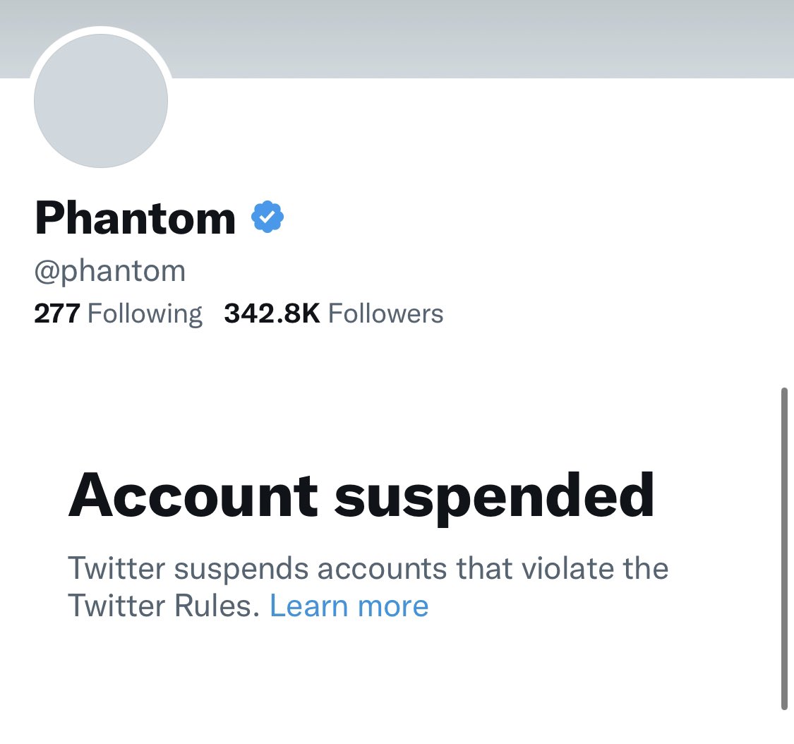3MaxTorres's tweet photo. What are you doing @Twitter / @TwitterSupport suspending this account? 

Must be a mistake so please re-activate.

#freephantom https://t.co/i1z8YytmBI