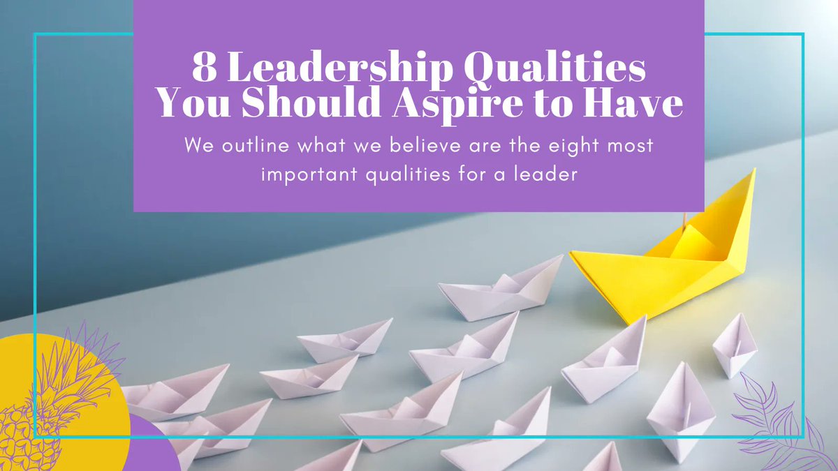 BGP_Limited's tweet photo. It goes without saying that things like self confidence are essential, but what other traits should you possess in order to be a great #leader? We’ve outlined eight of the most important #leadership qualities: https://t.co/cskvGVNJ1o https://t.co/ZdMbrnNrrY