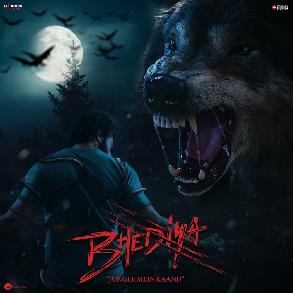 1 Month to go for #Bhediya. Thia @Varun_dvn & @kritisanon starrer already hooked in viewers minds with Hilariously Thriller Trailer. High Expectations from this Howling. 🐺 Bhediya releasing in Hindi, Tamil, and Telugu on 25th November. #VarunDhawan #KritiSanon