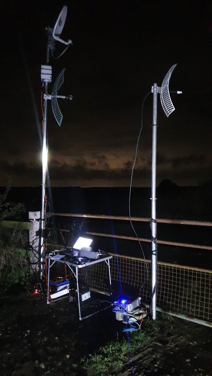 Cold wet, gusty winds and poor band conditions in October #RSGB #SHF #UKAC Contest. Not a great location for #GHz_Bands but a closeby local spot on the #ChilternRidge for a few QSOs: 7 on #13cm (ODX IO93), 3 on #3cm (ODX IO80), nil on 6cm & 1 very local on 9cm on #PlutoSDR #HamR
