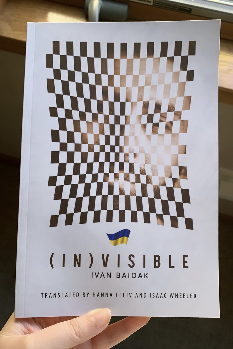 emily_rj's tweet photo. Much thanks to @SFdirewolf for this copy of (In)visible by @ivan_baidak! Can’t wait to read it this weekend #DisabilityLit https://t.co/BfJseMhQlr