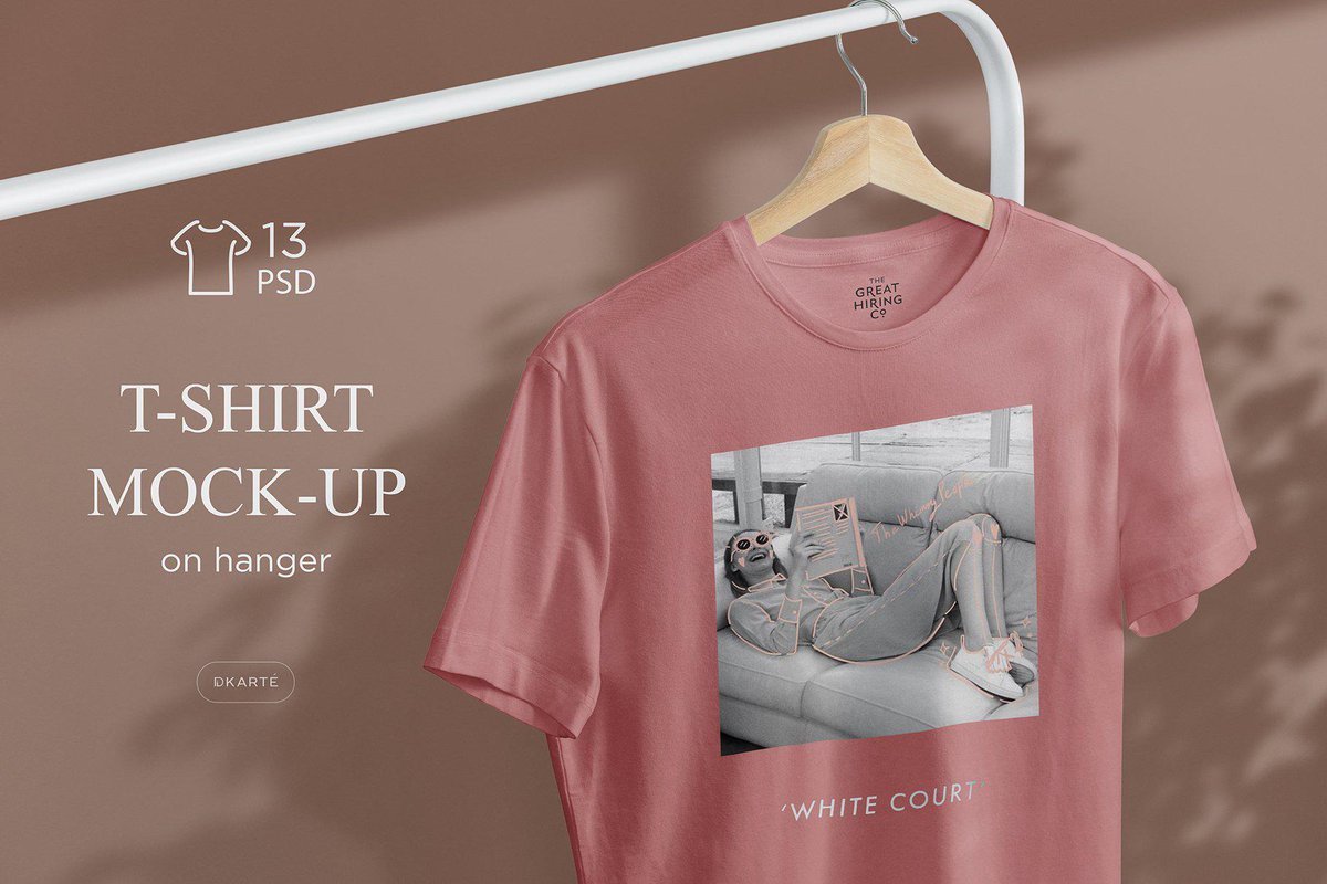DavidZydd's tweet photo. T-Shirt Mock-Up on Hanger https://t.co/3qgfZs5ZyR #squarecanvasmockup #bellacanvasmockup #branding #notice #psd #portraitframe #papermockup #mockup #mockup #weddinginvitation #paint https://t.co/zvjWIWUUym
