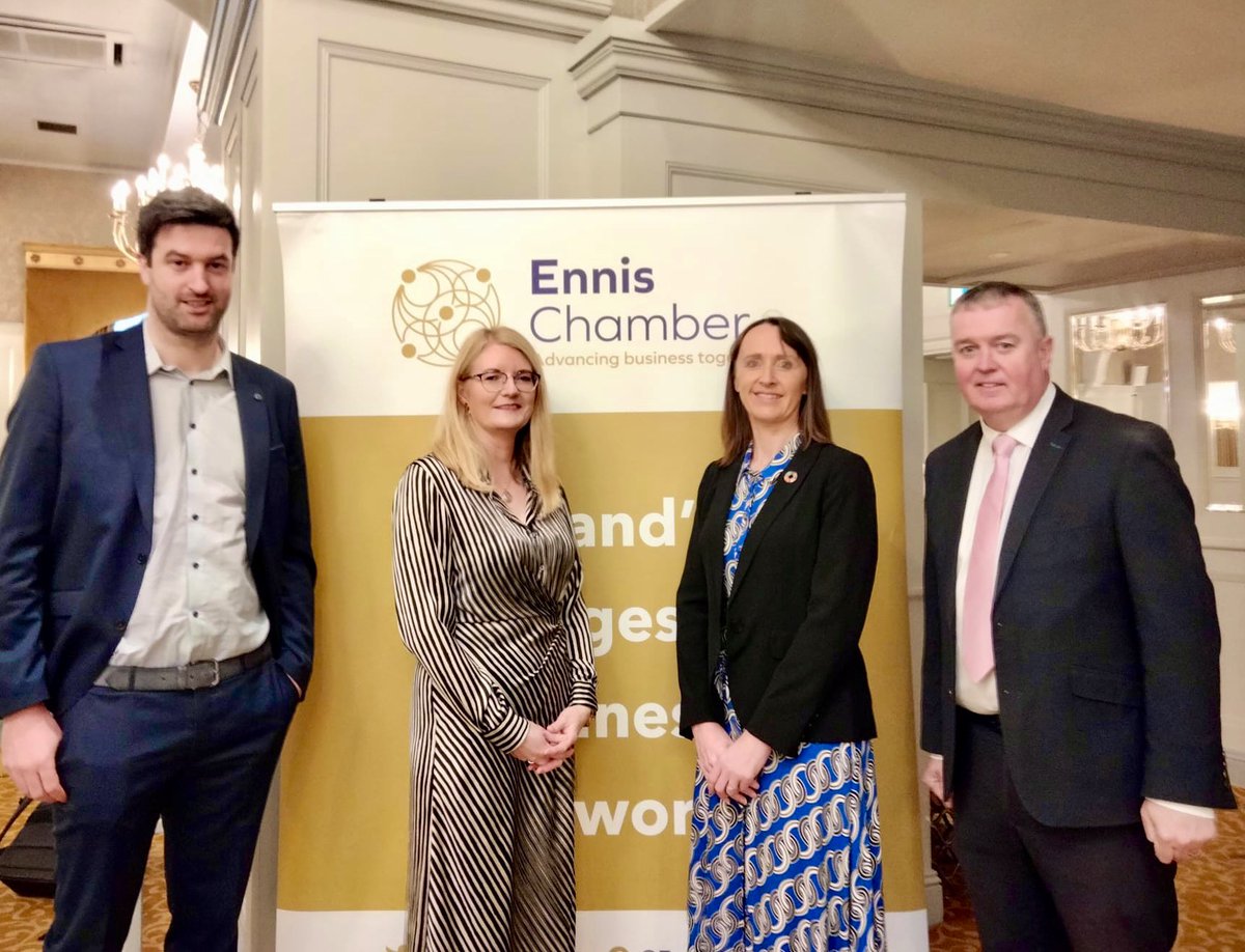 Early start  ‘Soapbox Breakfast’ Today’s theme: Pensions &amp; Investments. Darach Honan, Honan Financial Services &amp; Anne Hogan,Tax Partner, McKeogh Gallagher Ryan shared  expertise/insights. Pictured with Marie Gleeson Simply Blue Group &amp; Chamber President Colin Ryan. <a href="/TheDuck90/">Darach Honan</a>