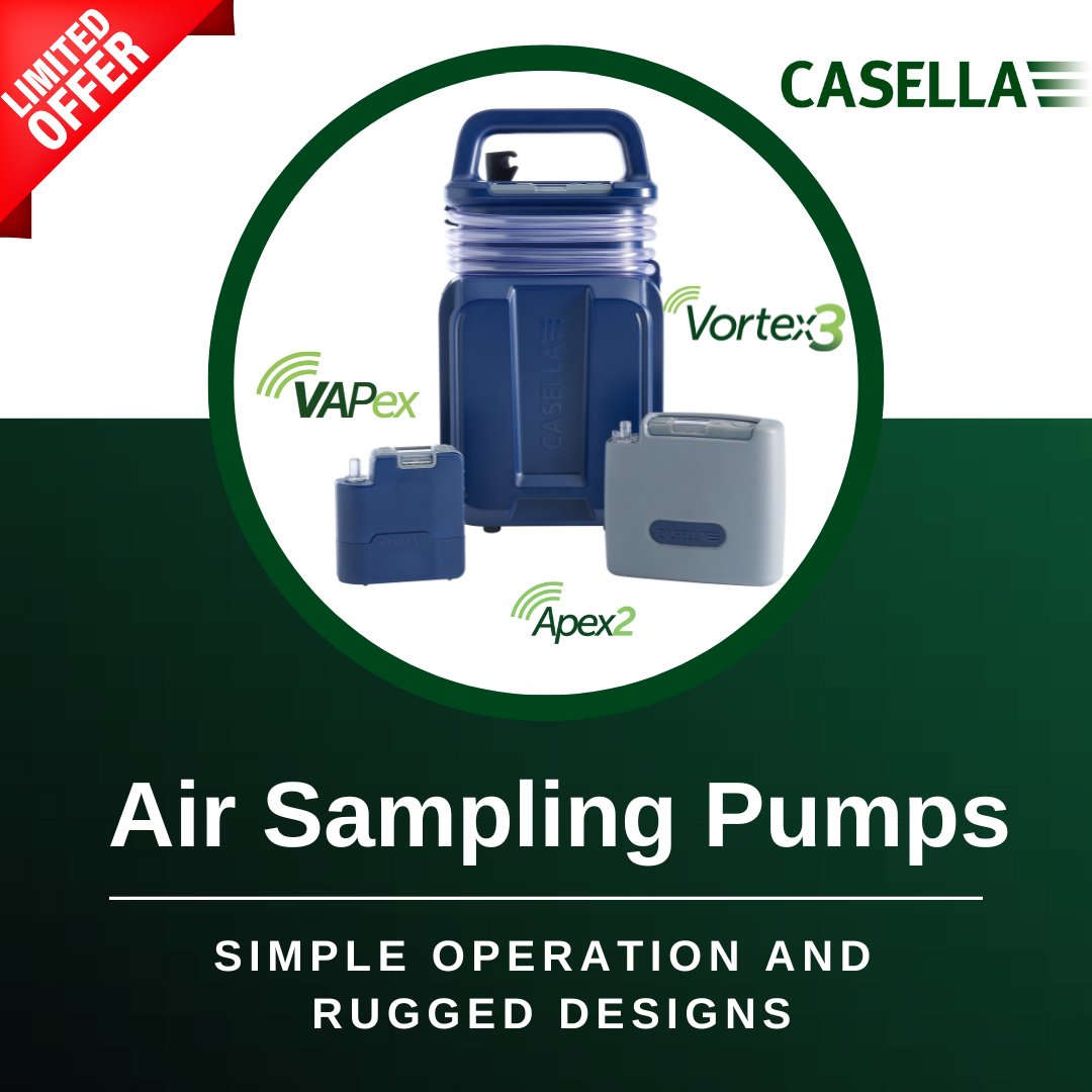 Today is Lung Health Day in the USA. Each year, millions of people get diagnosed with some form of lung disease which can be a result of workplace exposure. Casella specialises in workplace &amp; employee monitoring. Check out our range of Air Sampling pumps. casellasolutions.com/uk/en/products…
