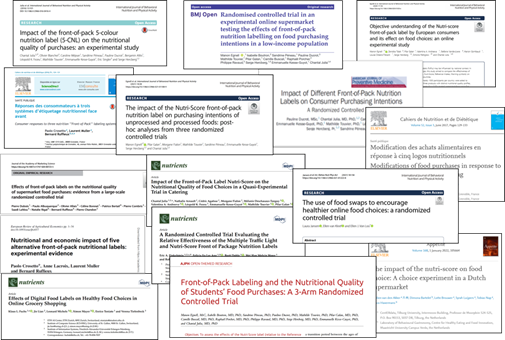 Unlike the lobbyist’s statements &gt;15 studies performed in various countries have shown the positive impact of the #NutriScore on food choices and on the nutritional quality of food purchases (studies in real life in supermarkets, experimental stores and virtual supermarkets)
