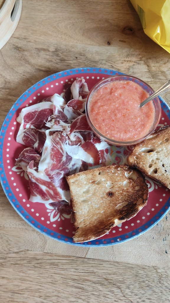 Having a nice breakfast before getting my wisdom teeth removed and having to resort to soup and yogurt 24/7...