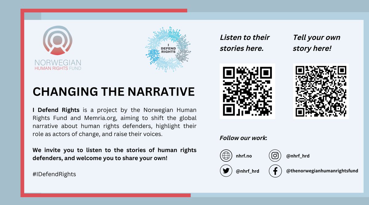 Norwegian Human Rights Fund tweet media