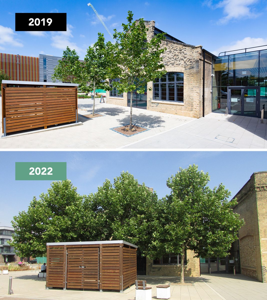 GreenBlueUrban's tweet photo. GreenBlue Urban were proud to supply a number of #UrbanTreePlanting products to Fletton Quays, Peterborough, including the full #ArborFlow urban tree planting system. Showcasing phenomenal canopy development in just three years.
Fu... https://t.co/P2XPP9e5yW
#WOWWednesday #SuDS https://t.co/5n1Zkzi2TT
