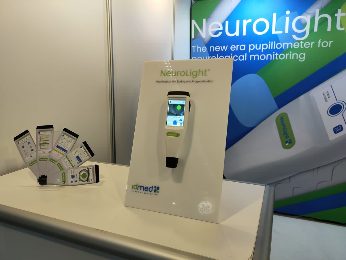 IdmedNews's tweet image. Thank you to all our ESICM visitors 😊
It was great to give demos of our innovative pupillometer: The NeuroLight!
We hope you enjoyed discovering the true color of your eyes thanks to our photographer 👁️
 #intensivecare #neurologicalmonitoring #pupilreactivity #icu #esicm