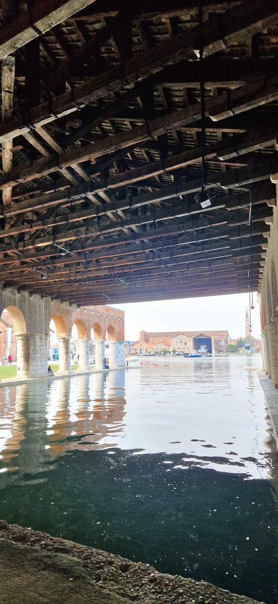 PetrelliFlavia's tweet photo. Le #capriate dell'Arsenale https://t.co/5SomKAFTmf