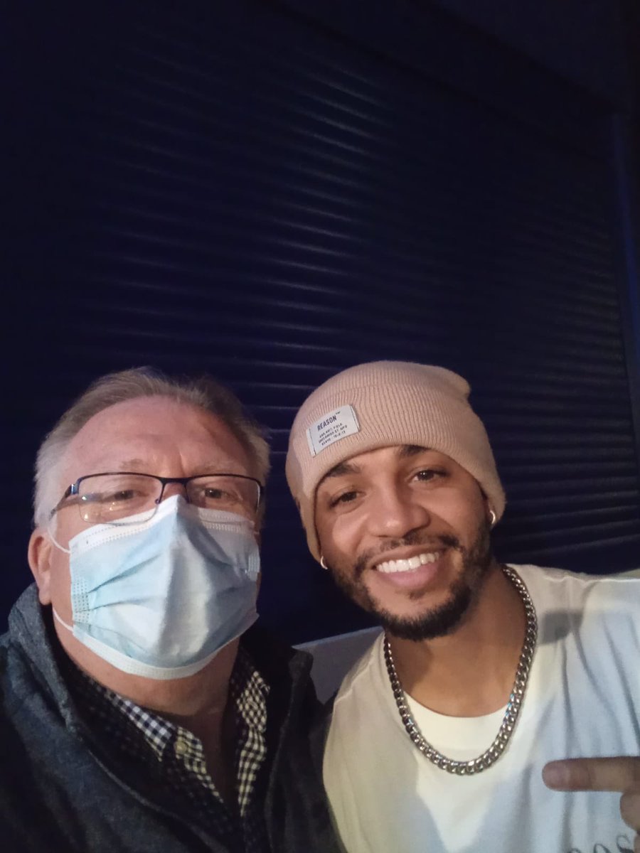 LucyLuMerrygold's tweet photo. Forgot to post this from VIP round 2 in Leicester! My dad decided he had to be involved too…I can only apologise A 🤣 @AstonMerrygold 28 years old and my dad can still embarrass me 😅 #3AMTour https://t.co/0rHOKddA9u