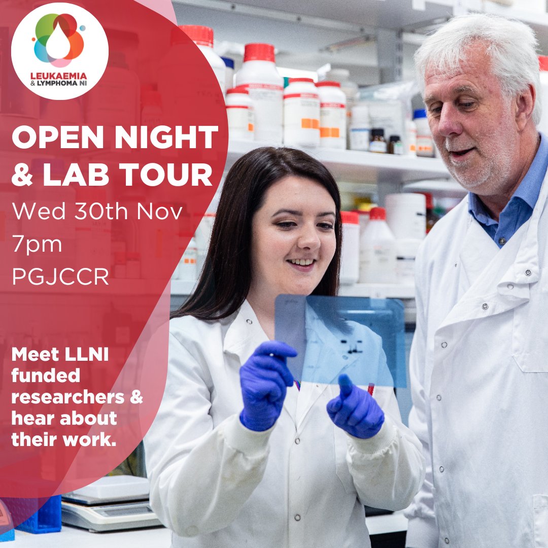 We are delighted to announce the return of our Open Night & Lab Tour! We haven’t had one of these events since 2019, so we’re looking forward to welcoming everyone to the centre to show them the work of our wonderful researchers. Reserve your place by emailing info@llni.co.uk.
