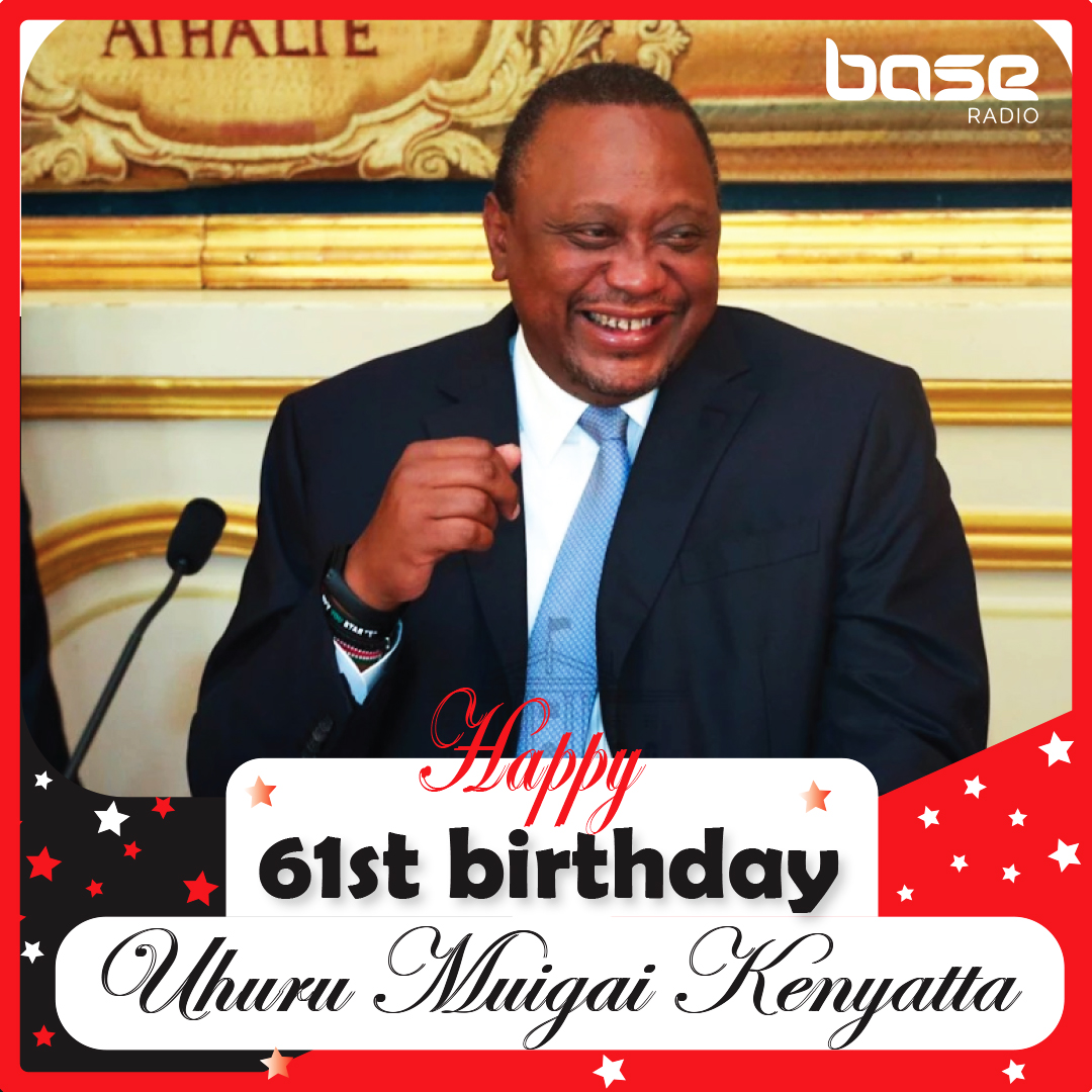 Happy 61st birthday former president of Kenya, Uhuru Kenyatta. 