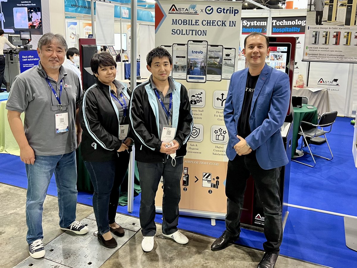 GTRIIP's tweet photo. We are excited to announce ASTA x Gtriip partnership with https://t.co/x1W9rHxgFr based in Malaysia, a @usennext_saiyo company. Check out their booth at 2J1-01 FHA-HoReCa 2022 exhibition in Singapore. We are looking forward to serve you better together with our partners globally! https://t.co/3cXcWq0wgL