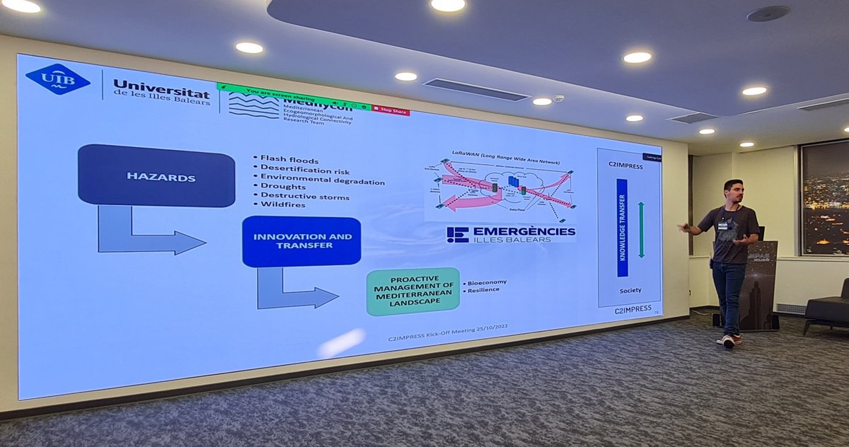 Medgeorisk's tweet photo. The kick-off meeting of #C2IMPRESS project has been finished with @MEDhyCON and @Emergencies_112 as partners. #Balearics is one of the pilots where the multi-hazards platform will be implemented https://t.co/jYRKklX1jM