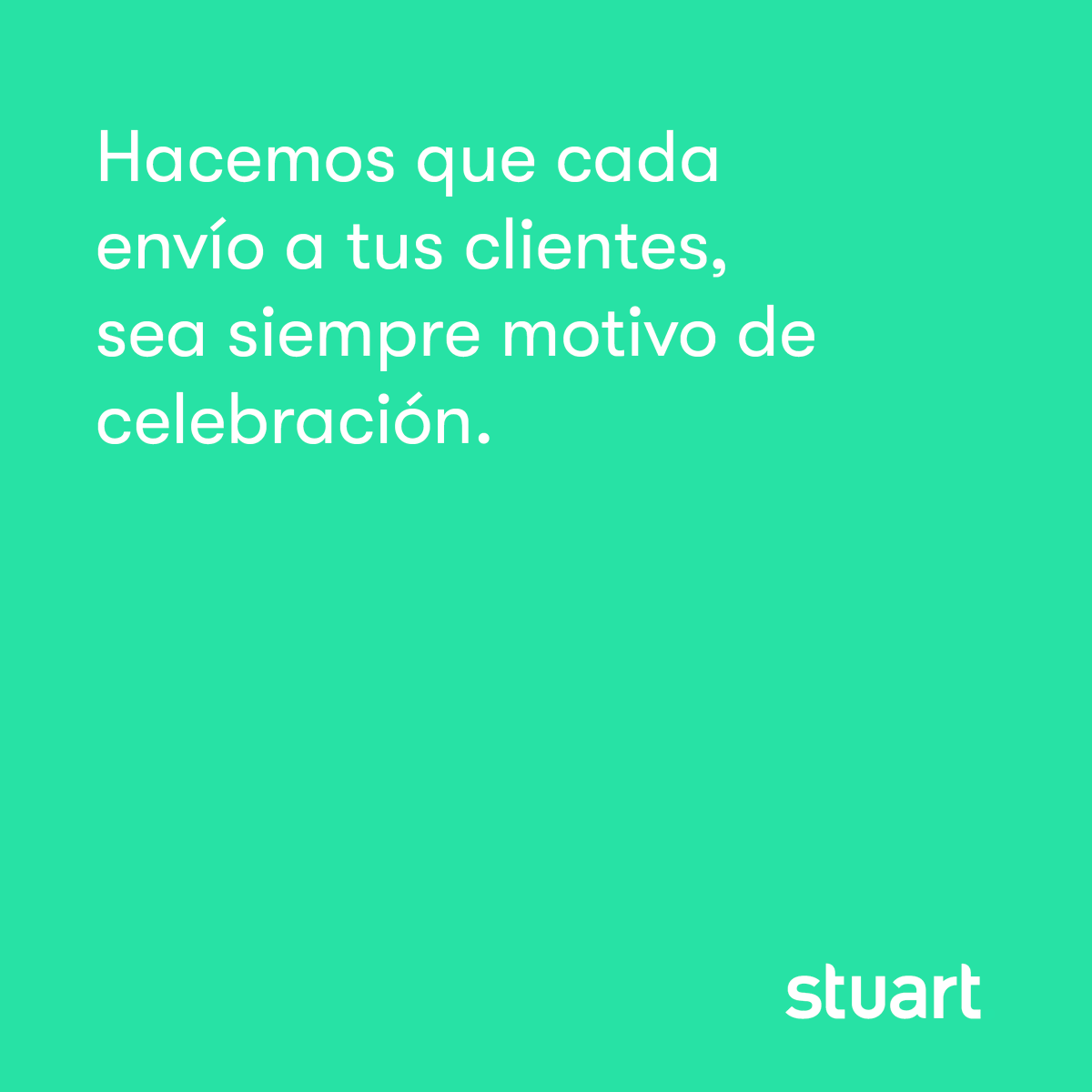 Stuart es mucho más que simples entregas.

Tenemos la misión de revolucionar el futuro de la logística urbana y el sector de la última milla conectando las empresas con los clientes 💙👥