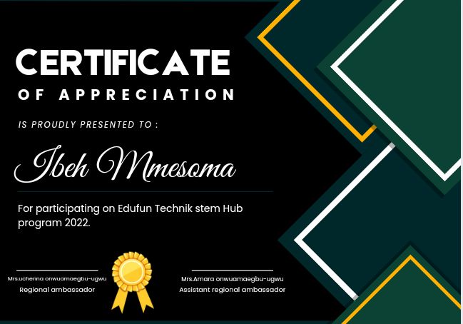 pearlchoco16's tweet photo. Edufun Technik Stem Hub program had made me to be able to do so many graphics design and I can be able to do so many design now.
#Edufuntechnik
#stem
#QueenAfrique
#Girlsinstem https://t.co/3SbXsutUGR