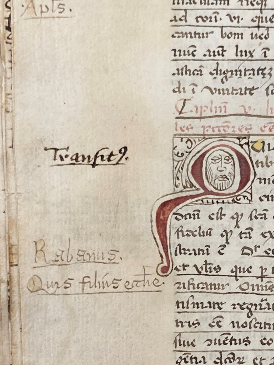 StJohnsOxLib's tweet photo. 📖 Showcasing MS 74 📖
The bigger initial on fol. 3r is arguably more impressive, but there is something strangely amusing about the face on fol. 8v…
You can read the full catalogue entry here:
https://t.co/bC7a81wuxC
#DigiLibSJOL
#medievaltwitter https://t.co/4d5jGmUpNl