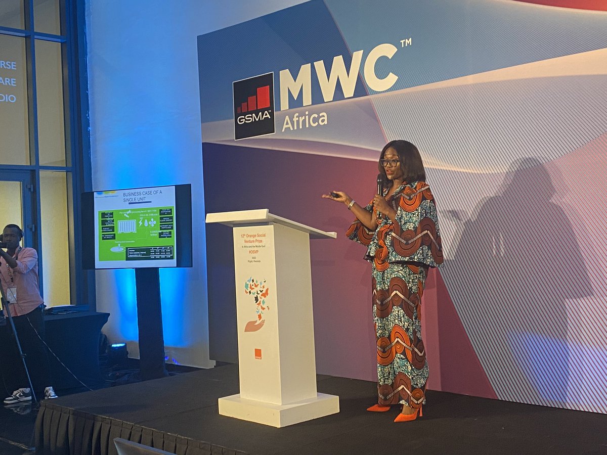 IBaseden's tweet photo. Thought-provoking sessions at Day 2 of #MWC22 and #ASVL2022 from Orange on their digitally inclusive initiatives in Africa and pitches from start-ups supported by the GSMA Innovation Fund in various sectors (waste2energy products, SME data solutions and services for the deaf) https://t.co/fFskQIdpPg