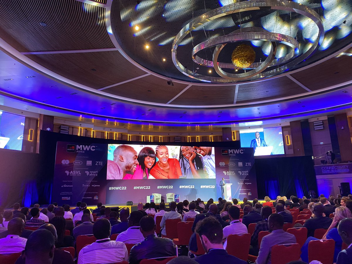 IBaseden's tweet photo. Thought-provoking sessions at Day 2 of #MWC22 and #ASVL2022 from Orange on their digitally inclusive initiatives in Africa and pitches from start-ups supported by the GSMA Innovation Fund in various sectors (waste2energy products, SME data solutions and services for the deaf) https://t.co/fFskQIdpPg