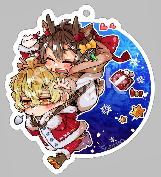 いつも唐突に初めて期間激狭で終わるので事前告知です!ケシエイのクリスマスアクスタについて虎の穴さんで登録しましたので、審査通り次第、詳細伝えにきますー!自家通販希望の方はもういつでもDM送ってください。虎の穴の審査次第ですが、自家通販は11月の初めくらいまで受け付けます! 
