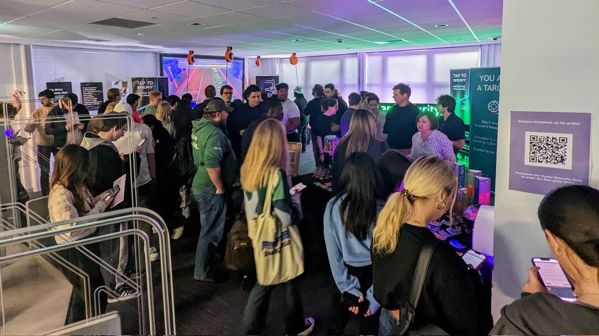 Absolute scenes as cybersecurity week hits a midweek peak! Visit <a href="/UWEBristol/">UWE Bristol</a> library for competitions, candy &amp; the fab serious game <a href="/UWEGames/">UWEGames</a> has been making with the <a href="/UWE_Foundry/">The Foundry</a> &amp; <a href="/manifoldgames_/">Manifold Games</a> #gamedev