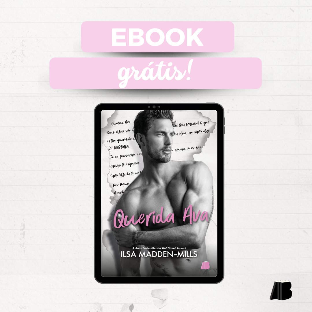 AllBookEditora's tweet photo. O livro mais amado por você está de graça hoje na Amazon 💛 Se você já leu, corre para indicar #QueridaAva para todo mundo e repassar a palavra de #IlsaMaddenMills.
📱Baixe aqui: https://t.co/04Pd6TtH0I https://t.co/lPZ94PmTMg