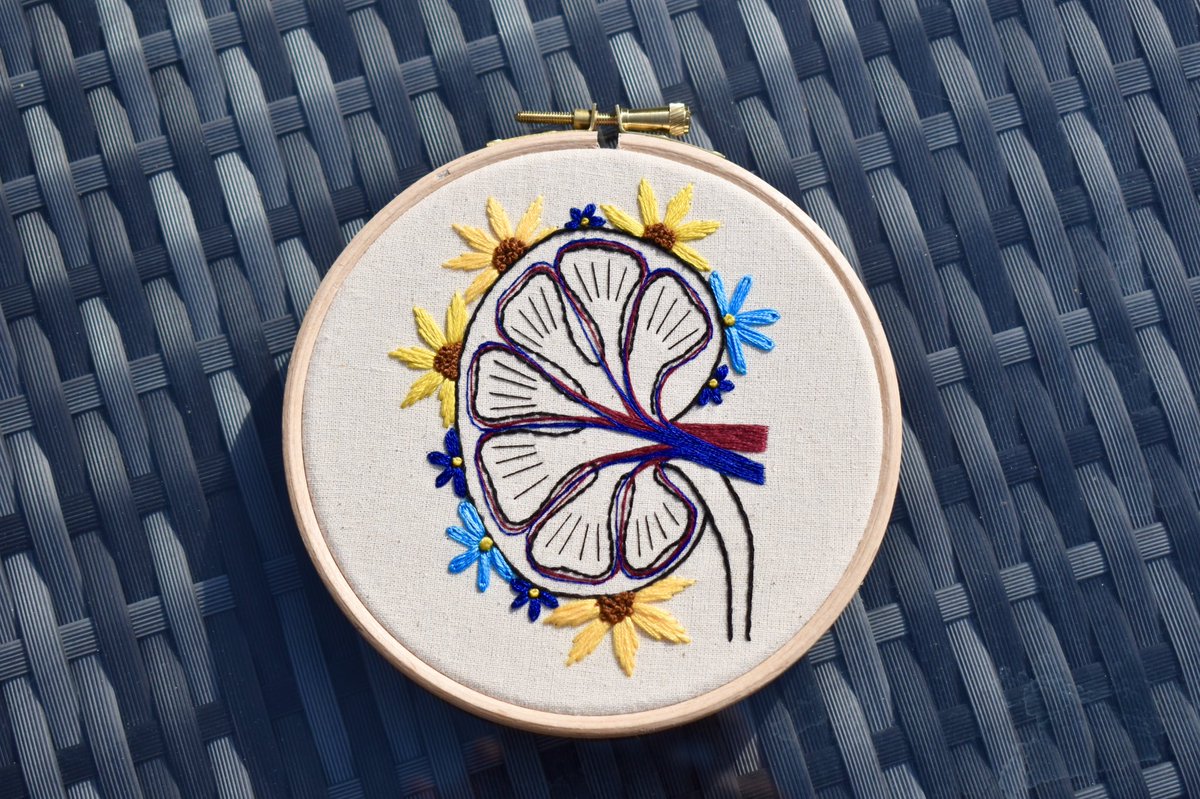 NeedlesNeurons's tweet photo. All available & on sale π§ π π§« #SciArt #ScienceEmbroidery https://t.co/FXlioiy1mO