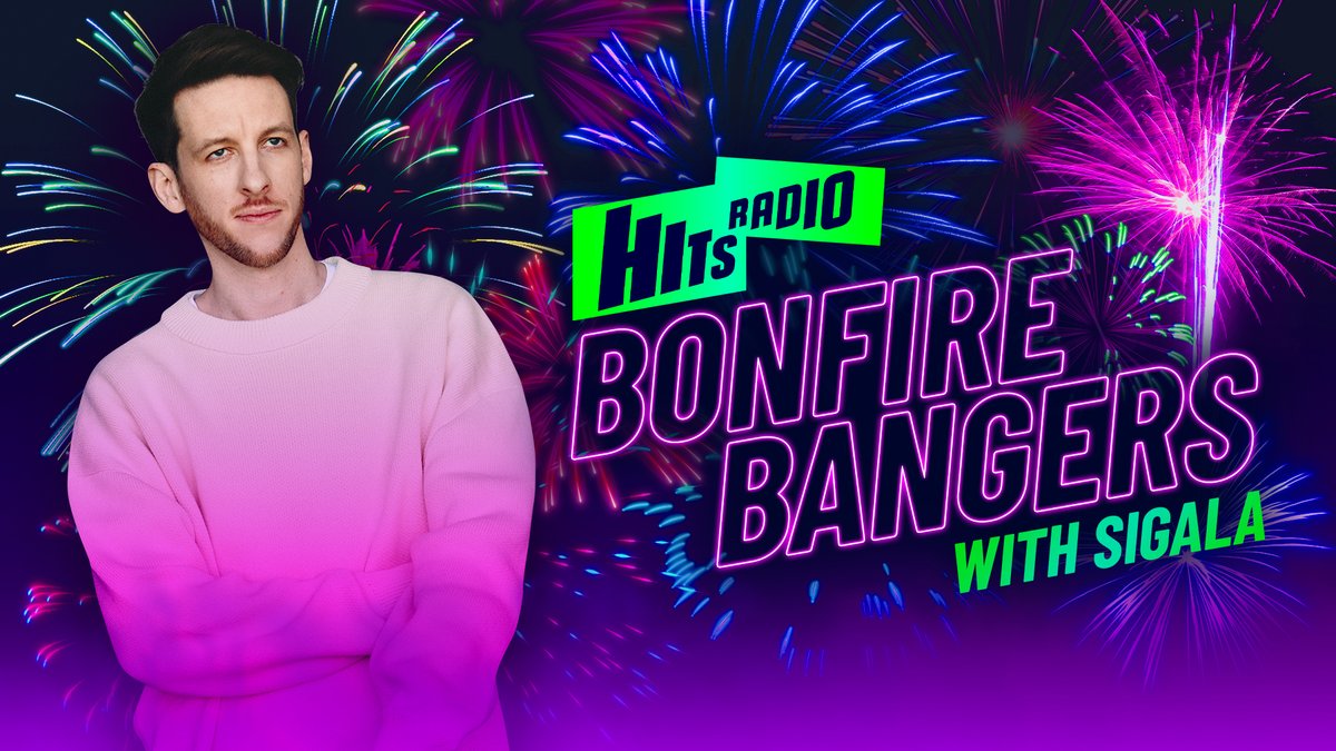 Sparks will fly tonight as <a href="/SigalaMusic/">Sigala</a> takes over with some bonfire bangers from 7pm!🎇💥

📻 hits.listennow.link