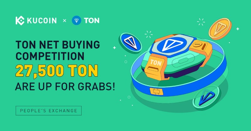 kucoincom's tweet photo. $TON Net Buying Competition: 27,500 $TON Are Up for Grabs!
@ton_blockchain