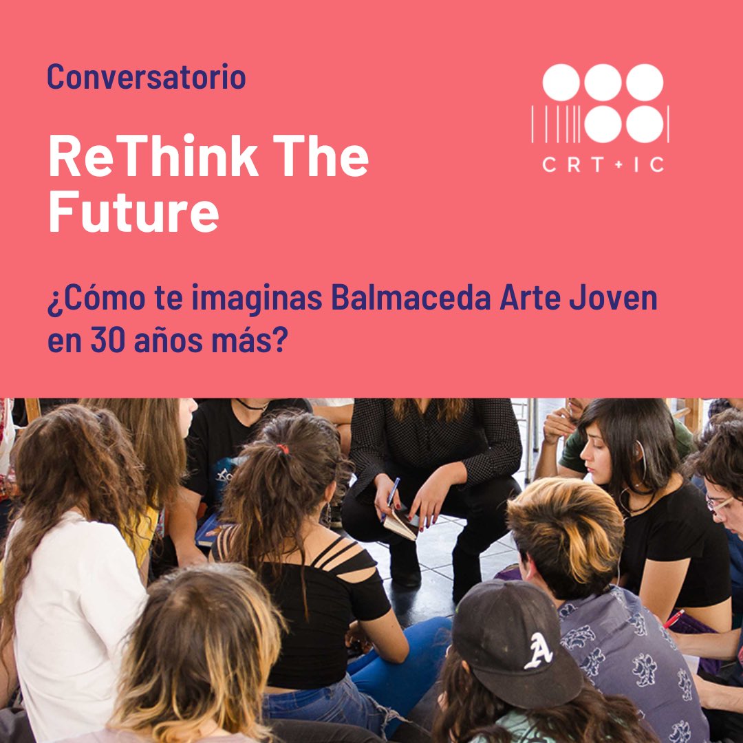 crt_ic's tweet photo. Estamos muy felices de contarles que el 5 de noviembre realizaremos el cuatro #RethinkTheFuture, en el marco de los #30AñosDeBalmacedaArteJoven.
🚀🦾👾🎮🎨🎭🎺🎬
¿Cómo se imaginan @balm_artejoven en 30 años más?
#Tecnocreativos #Tecnocreativas #Creatividad #Tecnología #Arte https://t.co/SBnCidhRUy