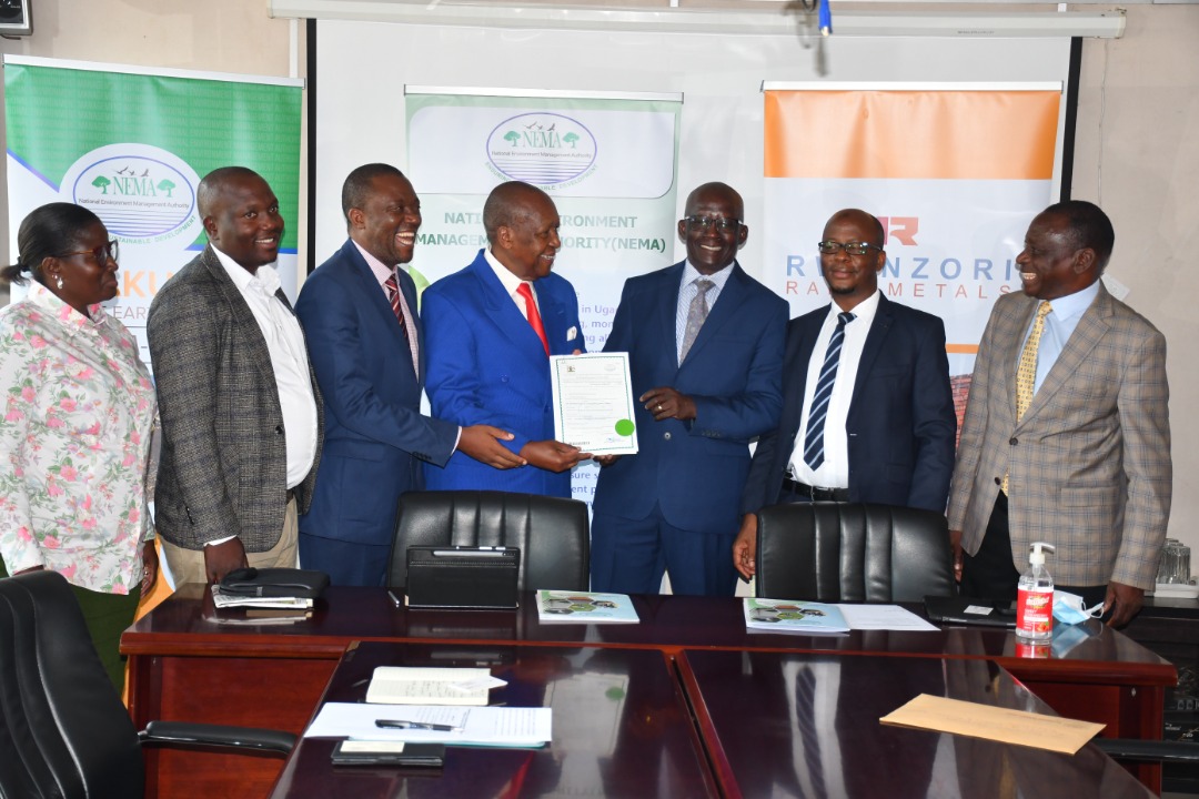 RRM_Ug's tweet photo. We acknowledge and appreciate the support from @nemaug , @MEMD_Uganda, key agencies, and stakeholders towards the achievement of this great milestone. #ESIACertificate https://t.co/fMesFUqkQl