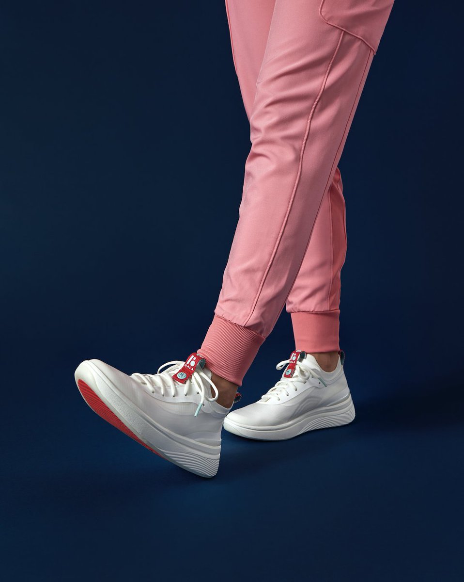 ScrubsAndBeyond's tweet photo. There’s plenty of shoes out there. But shoes specifically made for healthcare workers by healthcare workers? Not so much. Introducing BALA Twelves, a line of footwear designed to look great, feel great and meet the demands of every last shift. https://t.co/YgcBUUhaml