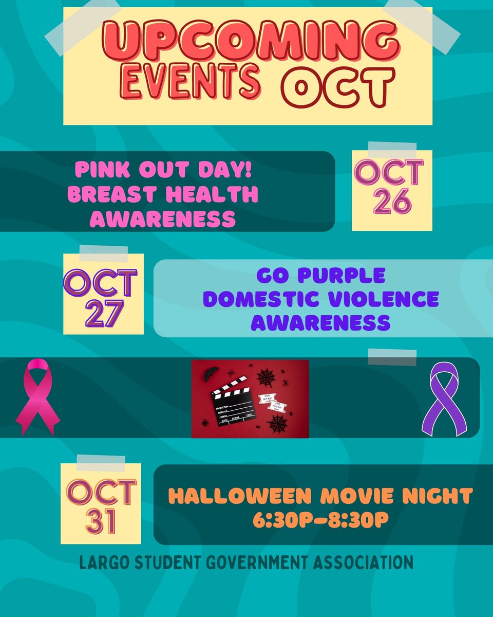 Let's end October in style!!
<a href="/LargoSga/">Largo SGA</a> <a href="/LargoLions2023/">LargoLions2023</a> <a href="/DanceAtLargo/">Dance At Largo</a> <a href="/LHS_Lioness/">Coach Kay</a> <a href="/Largo_Athletics/">Largo Athletics</a>