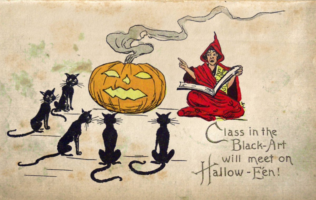 "Class in the Black-Art will meet on Hallow-E'en!" oneletterwords.com/weblog/?id=178…