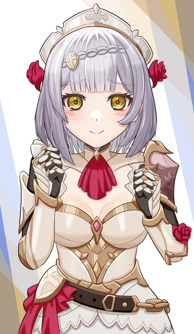 「あなたさまを応援しております!」 #ノエル #原神