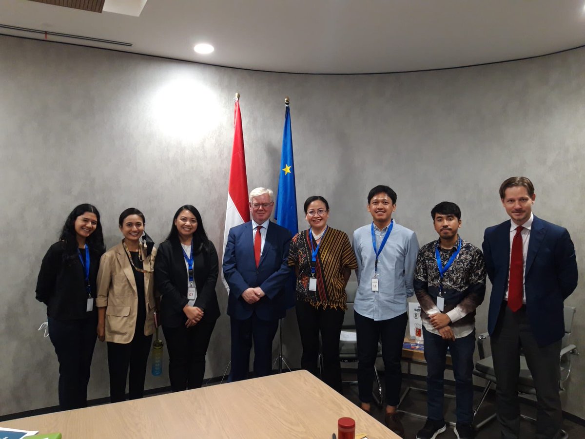#Indonesia: Meeting Indonesian Civil Society Organisations in Jakarta, and talking with the press at the conclusion of the #EU-⁦@ASEAN⁩ #HumanRights Dialogue.