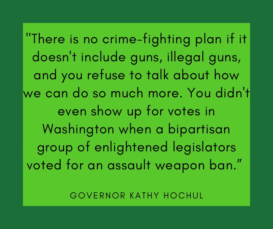 Last night was the #NYGovDebate. NAA endorsed @GovKathyHochul has a plan to #EndGunViolence cbsnews.com/newyork/live-u…