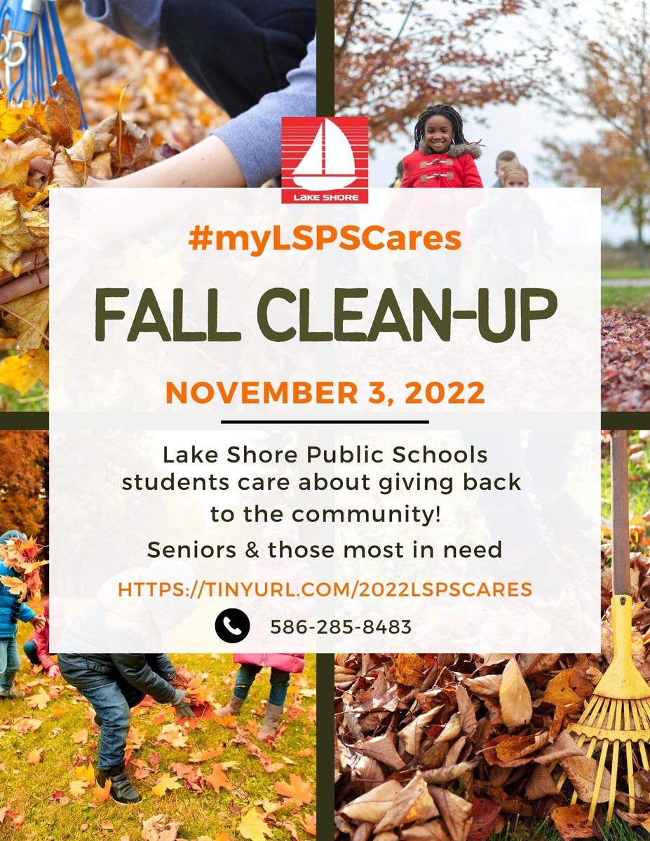 myLSPS's tweet photo. 🍁 The district will participate in its 4th annual Seasonal Cleanup which takes place on Thursday, November 3rd.

If you are a senior citizen or know of anyone who could benefit from our services, schedule online at https://t.co/8IDfXW52FO.  #myLSPSCares #myLSPS https://t.co/bCocQWVd3X