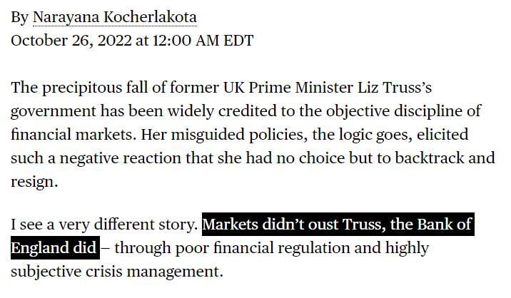 Wow! Former Minneapolis Fed President Narayana Kocherlakota basically says the BoE did a coup bloomberg.com/opinion/articl…