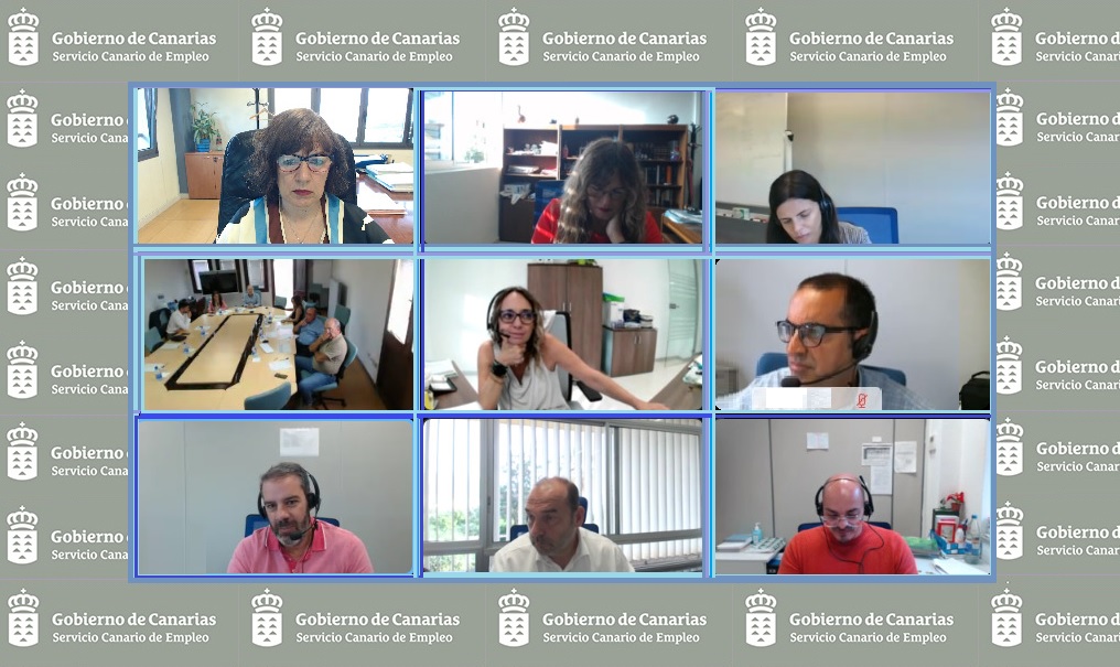 SCEmpleo's tweet photo. Reunión de la Subcomisión de coordinación para la gestión de las Oficinas de Empleo #OOEE entre en #SCEmpleo y @empleo_SEPE para, entre otros temas, valorar el estado de ejecución de las obras de adecuación y mejora de las mismas. https://t.co/vrEGZmXn47