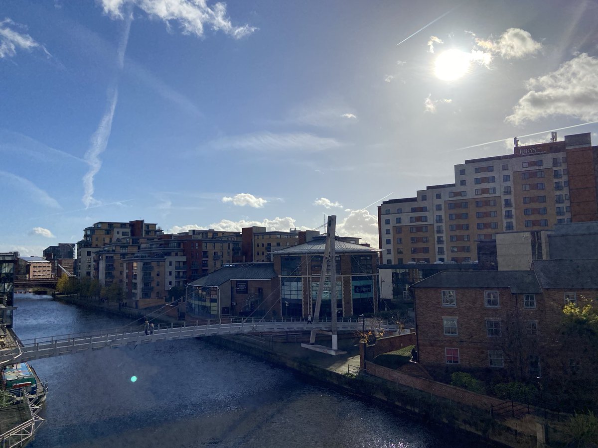 Great views from the new <a href="/Zerum_/">Zerum</a> #Leeds office, particularly good for keeping an eye on cranes. Looks like we are getting new neighbours too