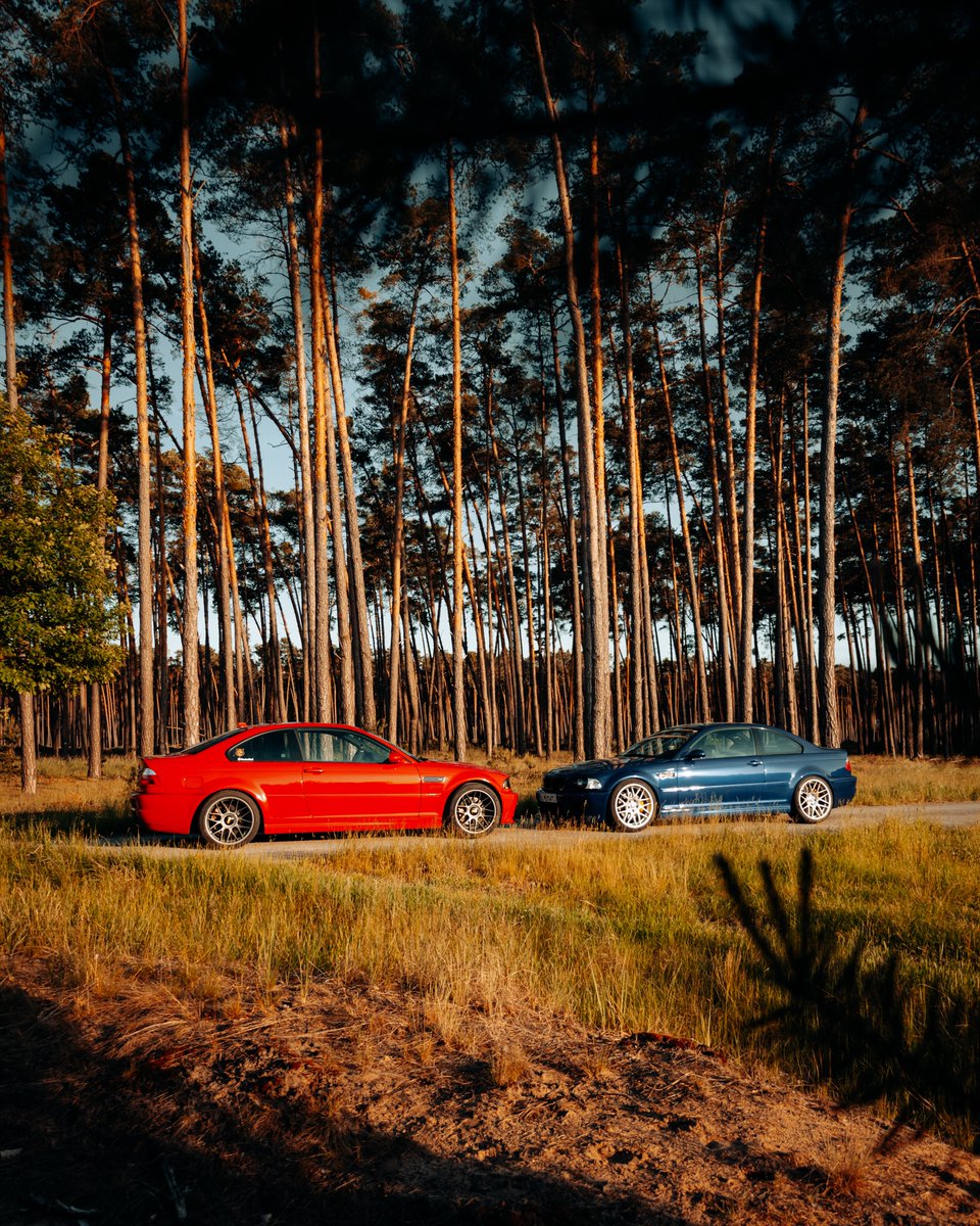 Best buds 🚙 🚗 📸 IG: lazo_dfrnt, frederikkrupa The 2002 & 2005 #BMW M3 Coupé.
