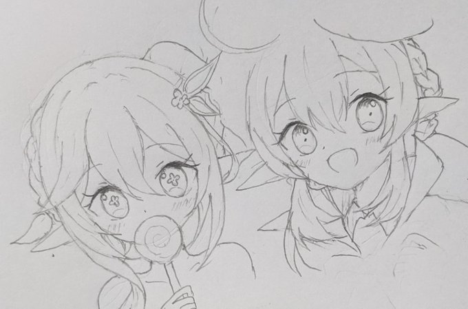 ハロウィン!!って感じのイラスト描きたいのぉ〜!!! 