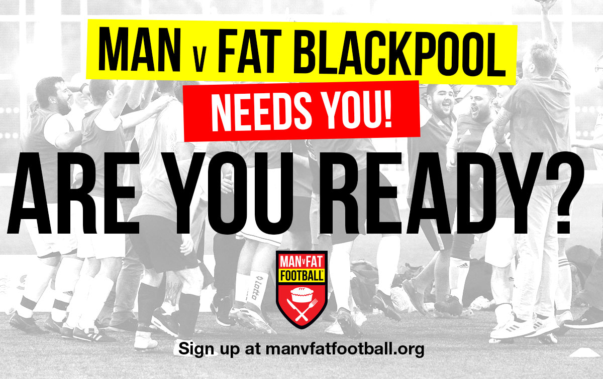 ActiveBlackpool's tweet photo. ⚽It's back!
Ready for a game of football?
Lose weight, get fit and have a laugh with your local MAN v FAT Football club.
Sign up now https://t.co/lz52S7P3kD
#ActiveBlackpool
#manvfat https://t.co/lOreJGaoJD