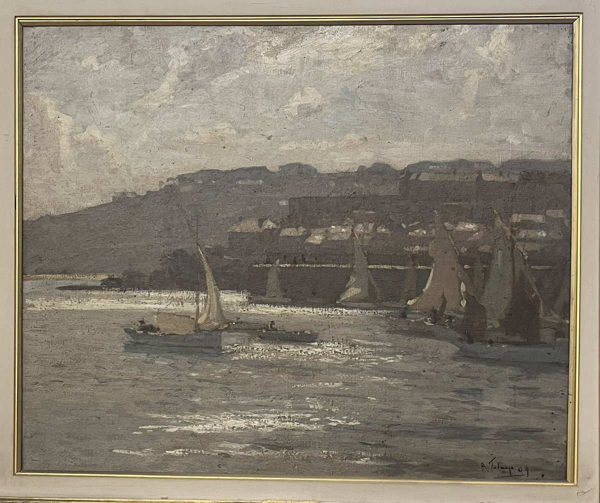 Coming up in November - Newlyn Harbour by Algernon Talmage.