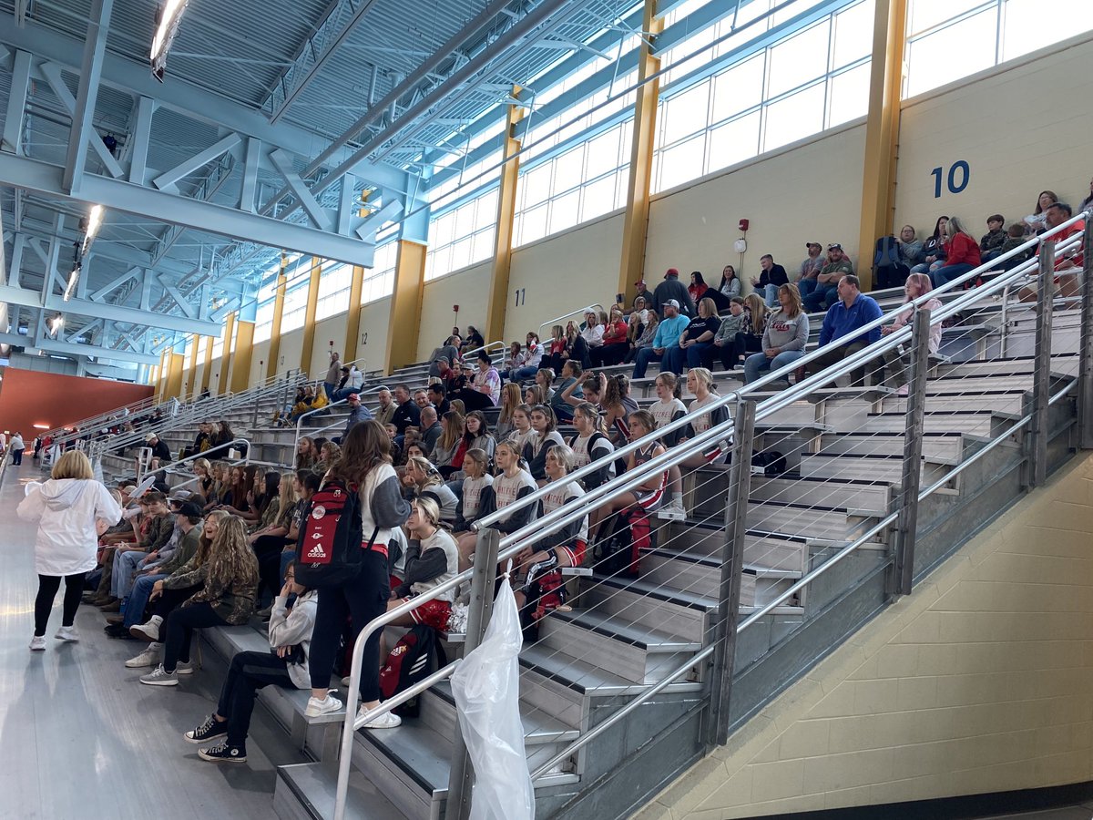 jreyes_jr's tweet photo. 9:00am game and the Ohatchee side is already filling up. It is this kind of support that student-athletes get when they are a part of the Calhoun County Schools! https://t.co/sPQKYeMiSa