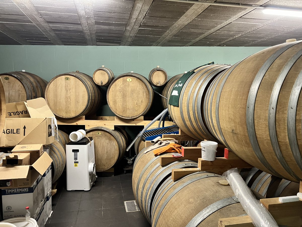 StudyBrewing's tweet photo. Mr. Bart Devillé and his daughter gave us a tour of the Den Herberg brewery in Buizingen. They were in the middle of the busyness of adding new tanks and also tasting their first batches of whisky. Very nice family and great beers!
https://t.co/As3degSesB

https://t.co/qkpEL8Wr7f https://t.co/jKDVlKNqYT