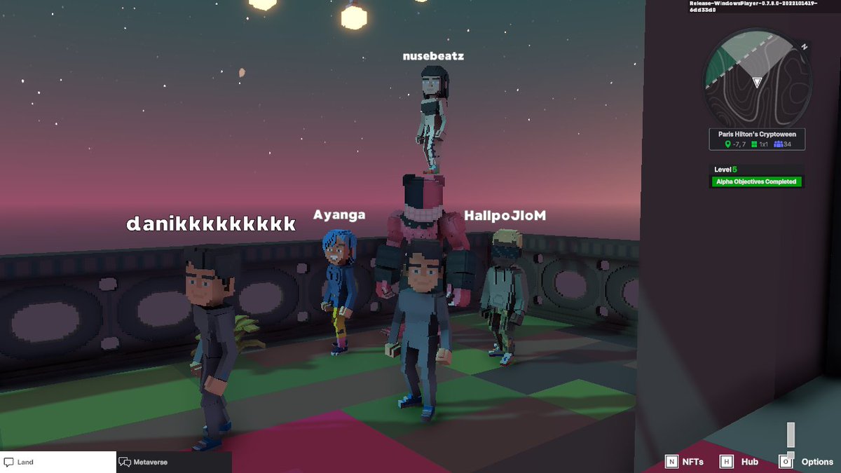 Terencewasil's tweet photo. @TheSandboxGame I just participated in the Paris Hilton  #Cryptoween Event. I found Grralh check out my screenshot below!
🎃👇 https://t.co/X1fftERAFI